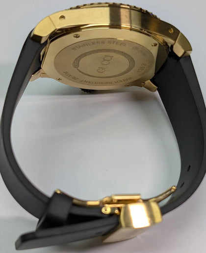 Gucci Dive Quartz Watch PVD Gold Plated & Steel 45mm Boxed