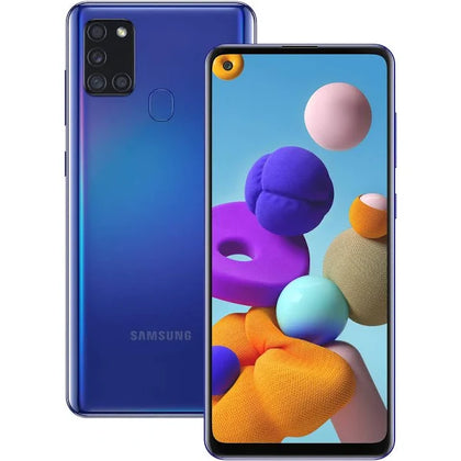 Samsung Galaxy A21s 32GB Unlocked - Blue.