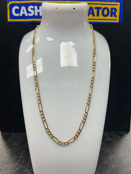 9ct Gold Necklace (20 Inch), 6.41g