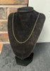 9ct Yellow Gold Byzantine Chain 19"