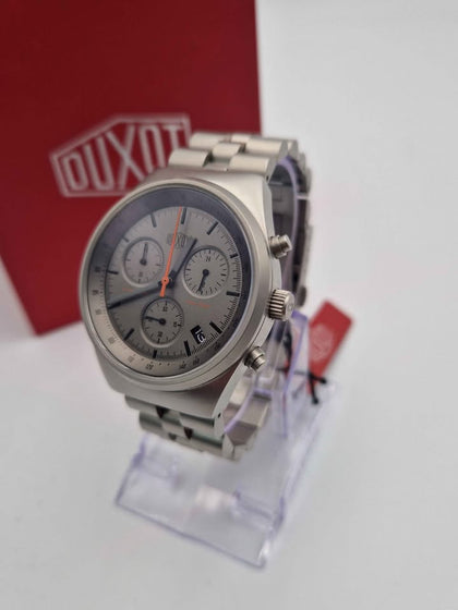 Duxot Consillio Men’s Meca Quartz Chronograph Watch - DX-2008 - Boxed With Steel Bracelet
