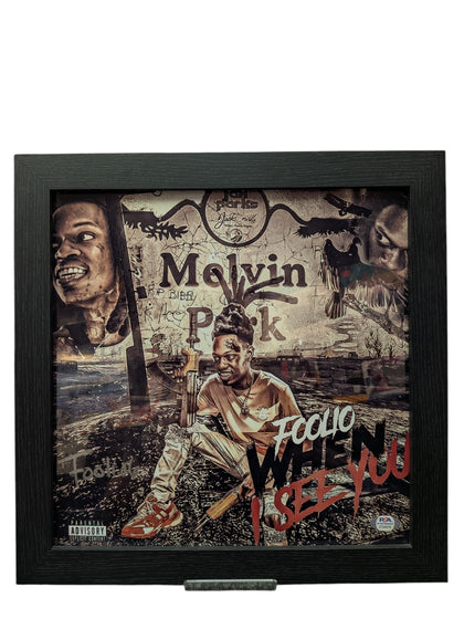 Foolio Signed  Art Work PSA Graded 14x14