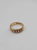18ct Yellow Gold Antique Victorian 18ct Gold Keeper Ring - Birmingham Stamp - 4.61 Grams - Size P