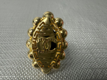 14ct Gold Chanel Shield Ring
