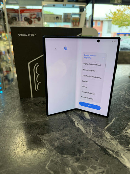 Samsung Galaxy Z Fold7 - 256GB - Blue - Boxed