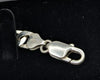 925 Hallmarked, Silver, Curbed Bracelet W/ Lobster Lock, 7", 13.8G