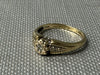 9ct Gold ring set with 10pt diamond