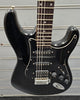 Vantage Strat style electric guitar Black