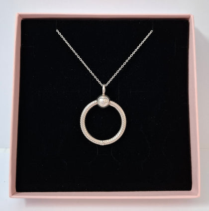 Pandora Moments O Pendant Necklace