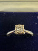 9ct Gold Ring (Size P) Apx 2.2g