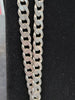925 Silver Curb Chain - 24" - 44.86g