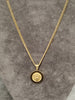 14ct Yellow Gold Curb Chain & Lion Head Pendant