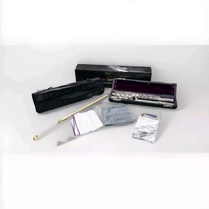 Trevor James 10XE Flute With Travel Case, Protective Case and Cleaning Cloths