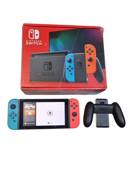 Nintendo Switch - Neon Red & Blue. (No Dock).