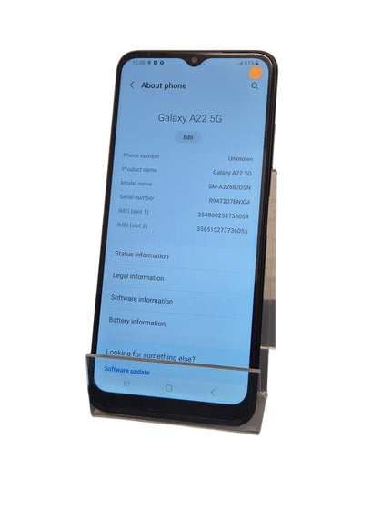 Samsung Galaxy A22 5G 64GB - 2 YEAR WARRANTY