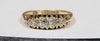 Beautiful 18CT  Yellow Gold Ring With Clear Stones - 2.74GR - Size L - Hallmarked