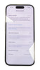 Apple iPhone 15 128GB 79% Bat - Unlocked **Unboxed**
