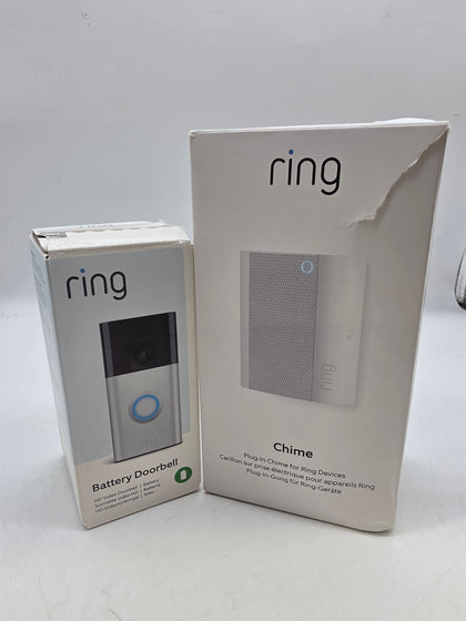 Ring Doorbell And Chime Bundle