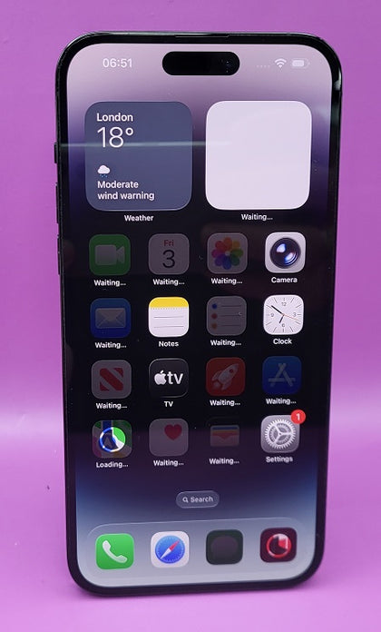 Apple iPhone 14 Pro Max - 256GB - Space Black - Unlocked