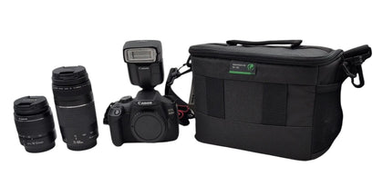 Canon EOS 2000D SLR Camera and Lens Bundle
