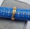 18ct Gold Diamond Wishbone Ring Size "L"