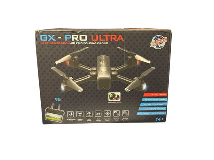 RDM GX Pro Ultra Drone Bundle (HD Drone + Case + 1 Battery)