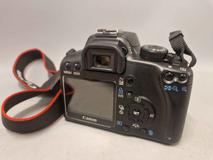 Canon EOS 1000D 10M + 18-55mm, boxed (battery cover missing)