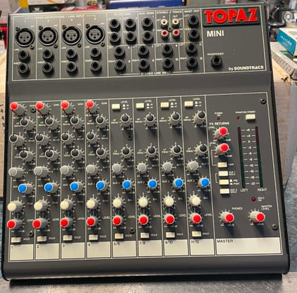 Topaz Mini by Soundtracs mixer 12-2