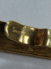 9ct Yellow Gold Tie Pin with Diamond Cut Pattern - 3G - 2"
