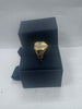 4.8g 9ct Gold shield Signet ring - Size S - **HALLMARKED**