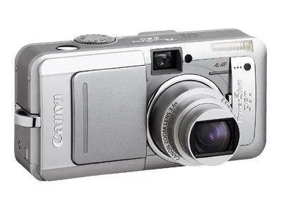 Canon PowerShot S60 5 0MP Digital Camera Silver