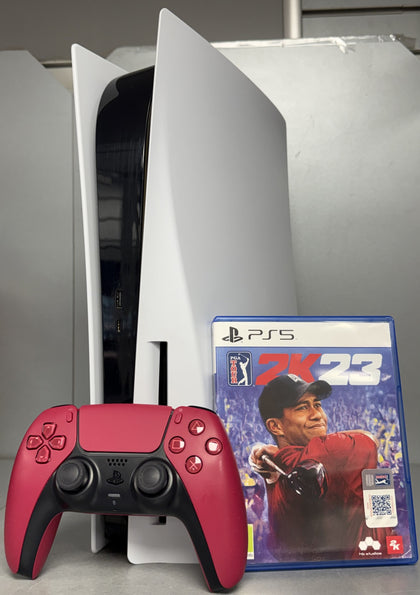 Sony PlayStation 5 Disc Edition Console Bundle ( + 2K23 ) ** Unboxed **