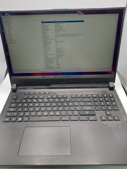 Asus ROG Strix G733QSA RYZEN 9 5900HX 32GB RAM 2TB RTX 3080