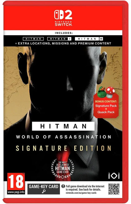Hitman World of Assassination Signature Edition Switch 2