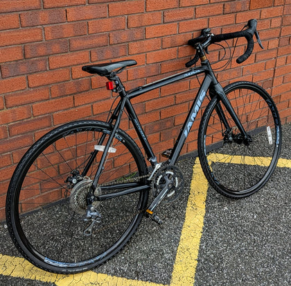 Jamis nova gravel bike used vgc 51cm aluminium black 700c - 24