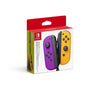 **Collection only ** Nintendo Switch Joy-Con Pair Neon Purple / Orange boxed excellent Condition