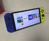 Nintendo Switch OLED -Neon Yellow/Blue with minecraft Loose game