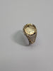9ct Gold St George & Dragon Ring Size N 1/2