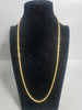 9ct GOLD NECKLACE 375 3.3G 20'' in Length