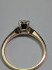 9CT GOLD DIAMOND RING SIZE M