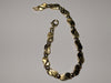 14ct Gold Curved Link 8" Bracelet