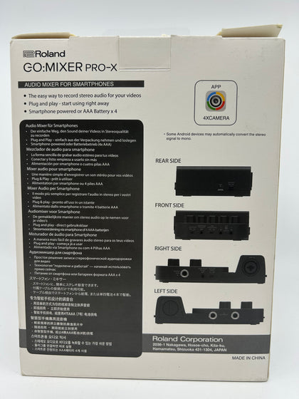 Roland Go Mixer Pro-X