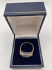 18CT Gold RING WITH STONES - P