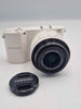 **DEAL** Samsung NX1100 20.3MP Mirrorless Camera with 20-50mm Lens – White