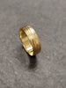 14ct Yellow Gold Band Ring - Size N
