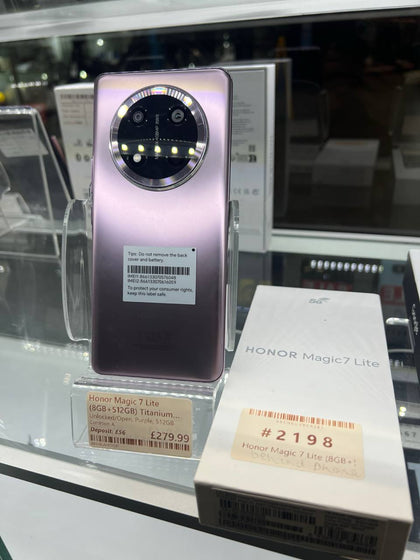 Honor Magic 7 Lite (8GB+512GB) Titanium Purple