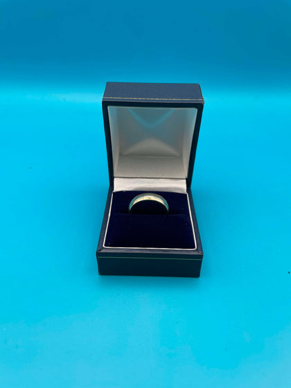 9CT GOLD WEDDING BAND - K