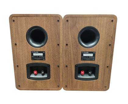Pure Classic Stereo - The Charming HiFi Music System in Coffee Black/Walnut**Unboxed** COLLECTION ONLY
