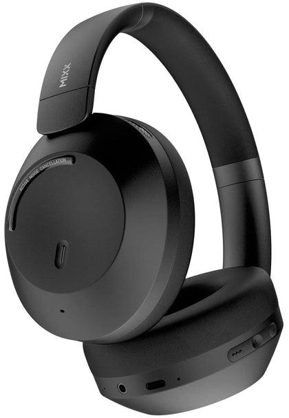 Mixx Stream Q C4 Noise Cancelling Over Ear Wireless Headphones | Black