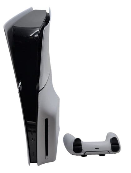 Sony PlayStation 5 Slim Disc Edition 1TB White with PS5 Controller White